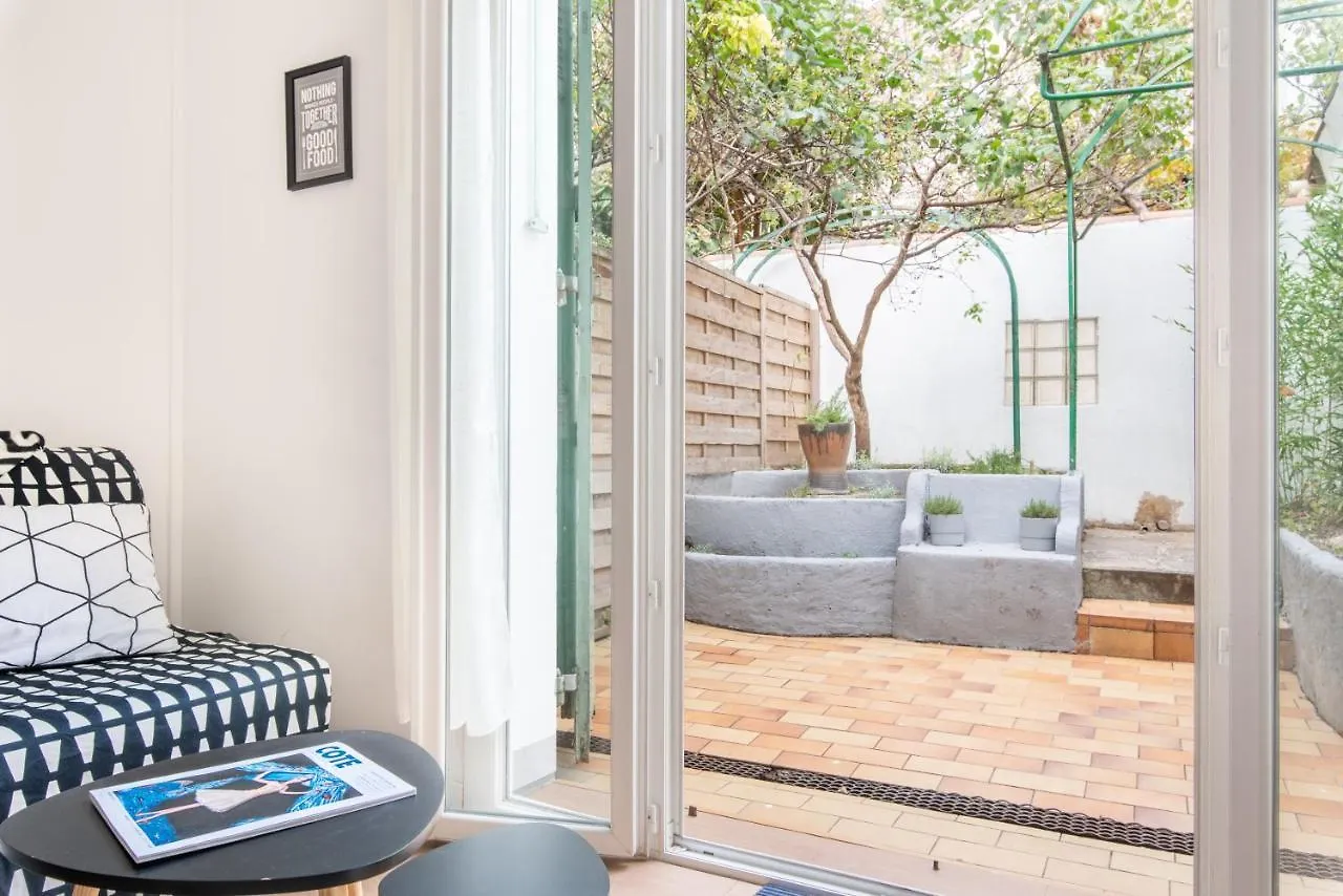 Apartment Studio Blancarde Terrasse Parking Clim Marseille
