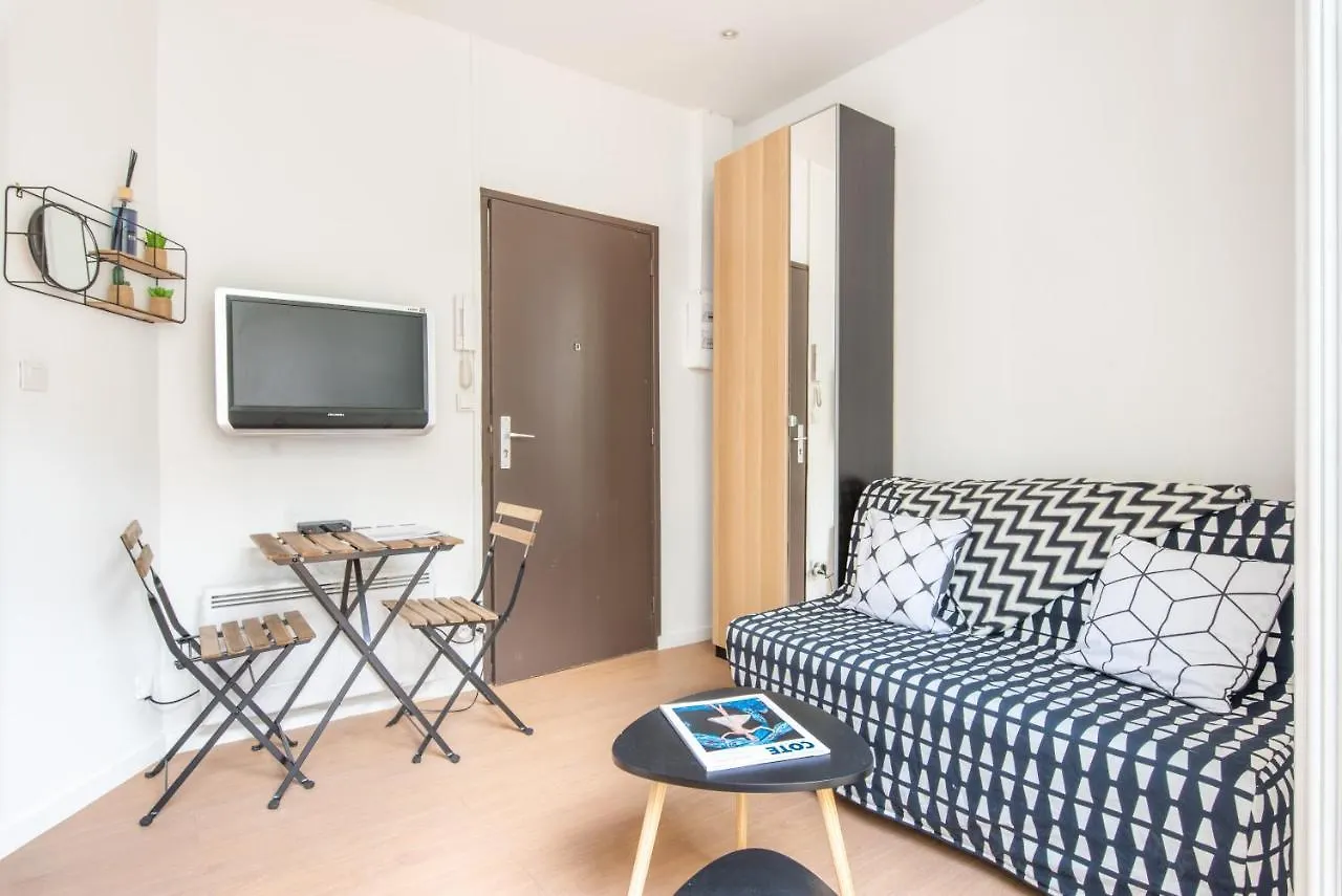 Studio Blancarde Terrasse Parking Clim Marseille Apartment